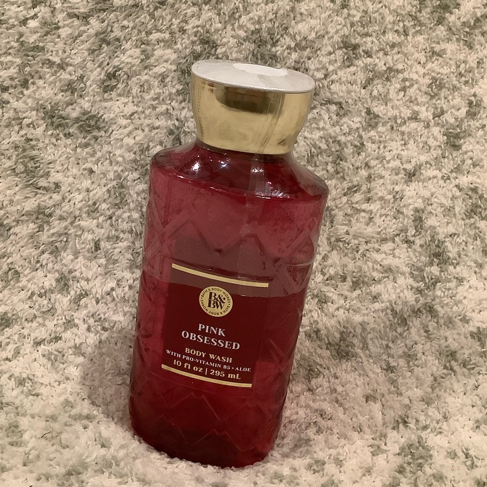 Bath & Body Works Scented Pink Obsessed Body Wash with Pro-Vitamin B5 & Aloe NWT - Picture 12 of 12